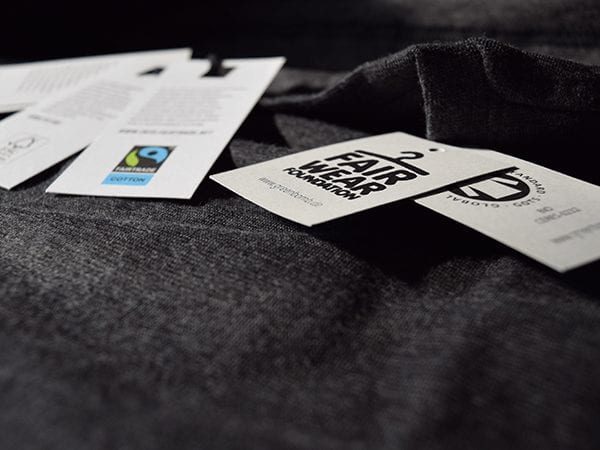 Unterschiedliche Textilsiegel