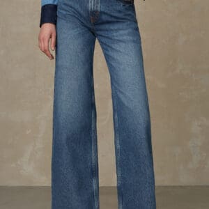 Kings Of Indigo Jeans Wide flare Fit - Jane - aus recycelter Baumwolle