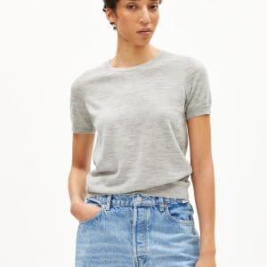 GUILIAA MERINO light grey melange (Größe M)