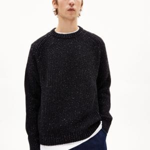 KIAANO TWEED KNIT SWEATER | Pullover aus recycltem Bio-Woll Mix